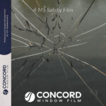 Product photo of 4 mil safety film with box.
