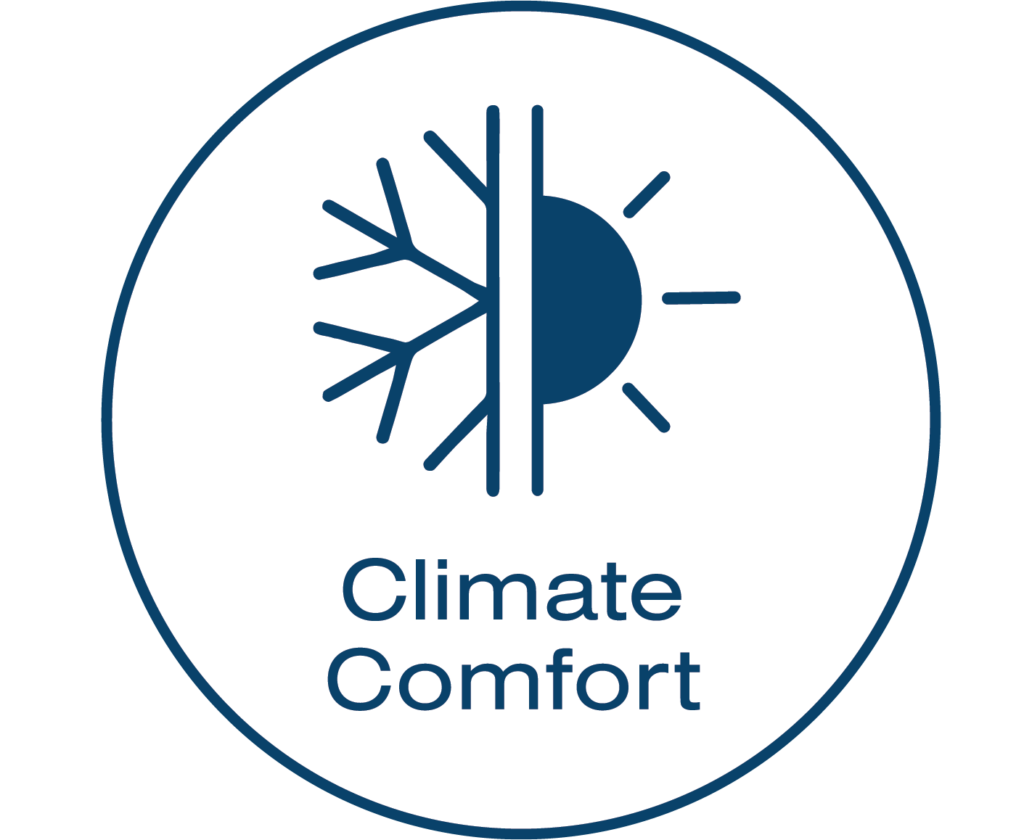 Climate Comfort ioon for an article on the benefits of window film.