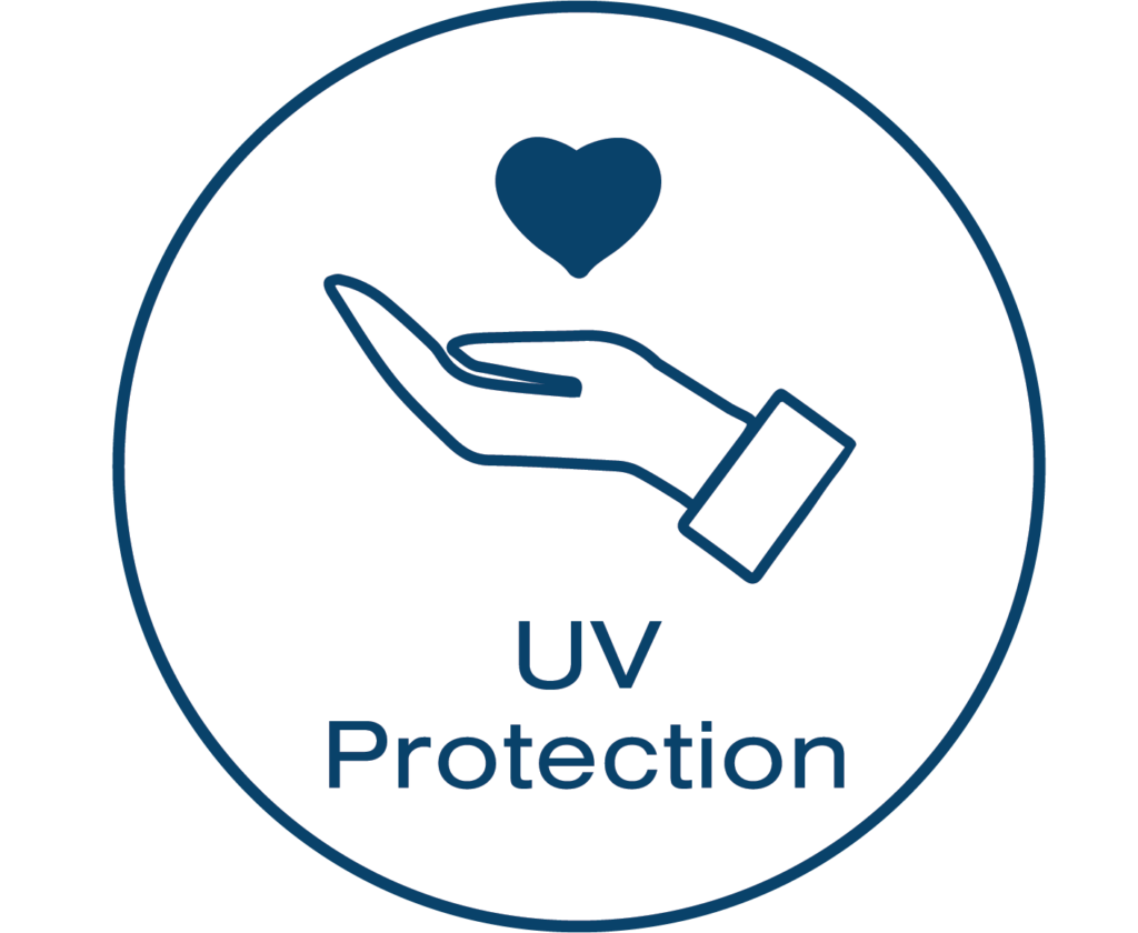 UV protection ioon for an article on the benefits of window film.