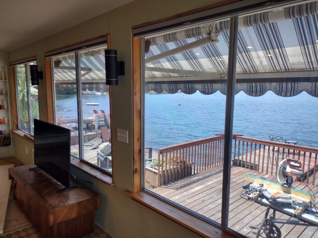 Photo Of Comfortech 15 Installed On A Window Of A Lake House For A Blog Post Entitled Window Film Installed