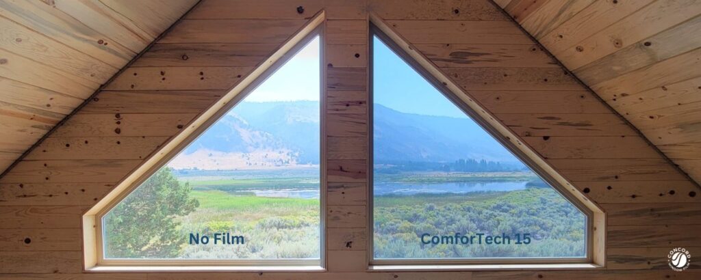 Photo Of An Angled Window For A Post On Measuring Windows For Window Film
