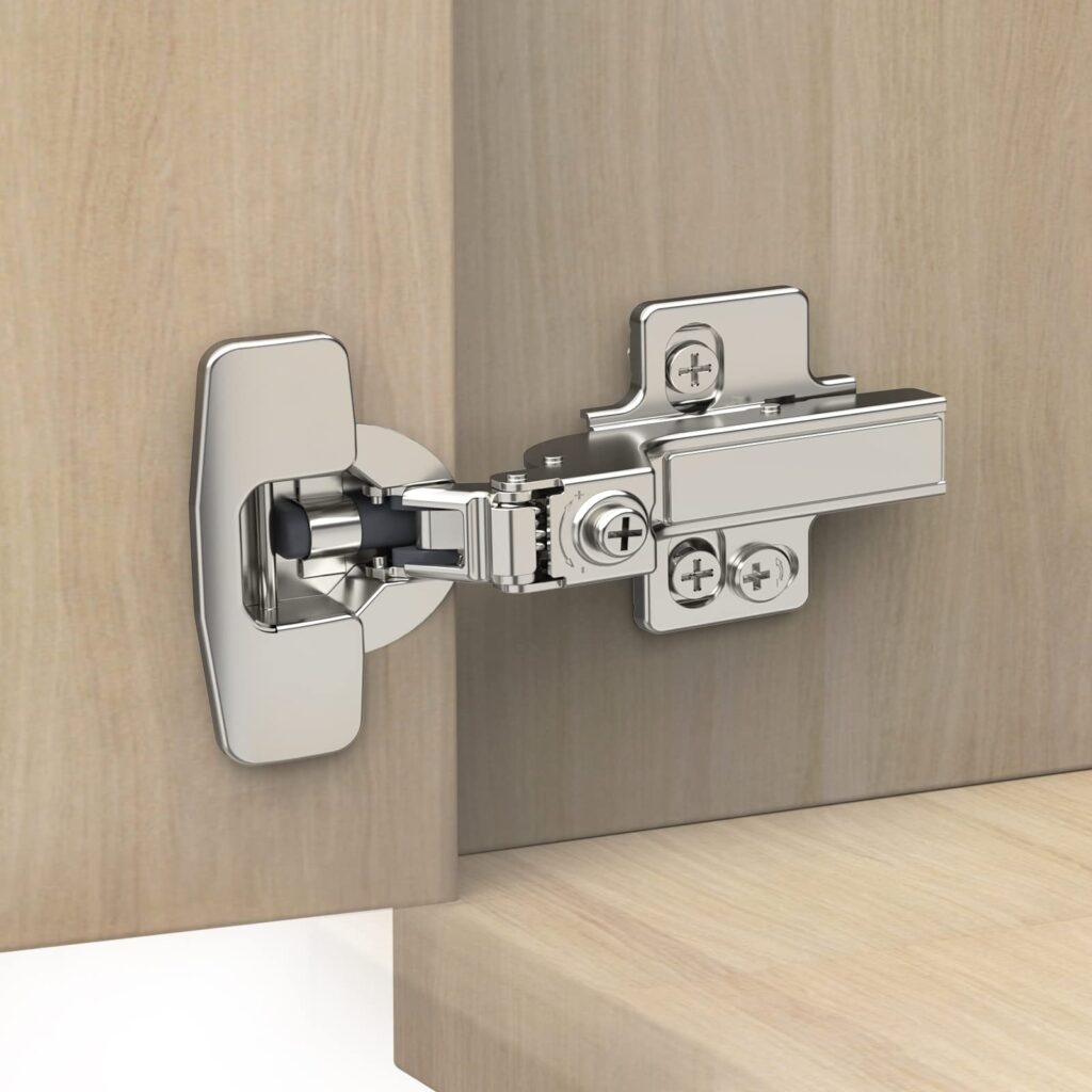 Photo Of A Soft Close Hinge Installed In A Cabinet For A Blog Post Entitled 5 Easy Diy Home Improvement Projects 