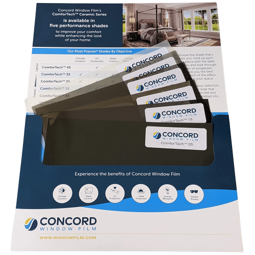 Window Film Sample Kit - Concord Window Film
